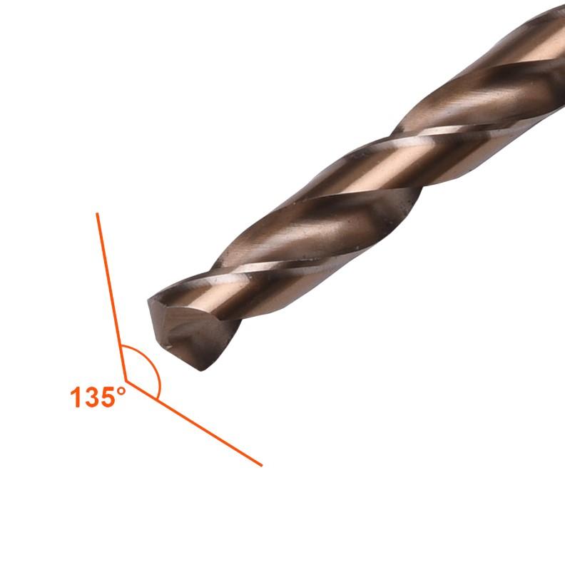 Burghiu pentru metal HSS 13.0 mm L=151 mm M35 Industrial  HARDEN