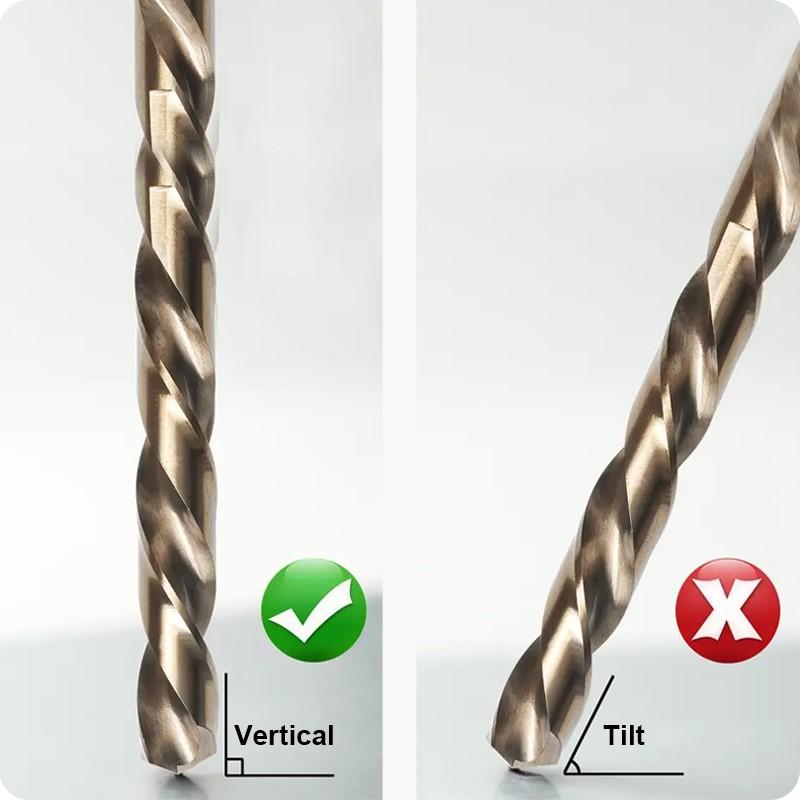 Burghiu pentru metal HSS  9.5 mm L=125 mm M35 Industrial  HARDEN