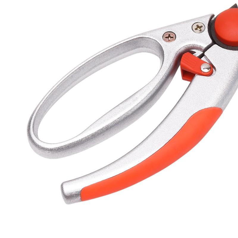 Секатор садовый 200 мм, 8" с защитной рукоятью, сталь 65MN Pro  HARDEN