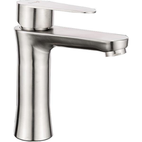 Baterie lavoar F1048 inox, cu piulita  FRAP
