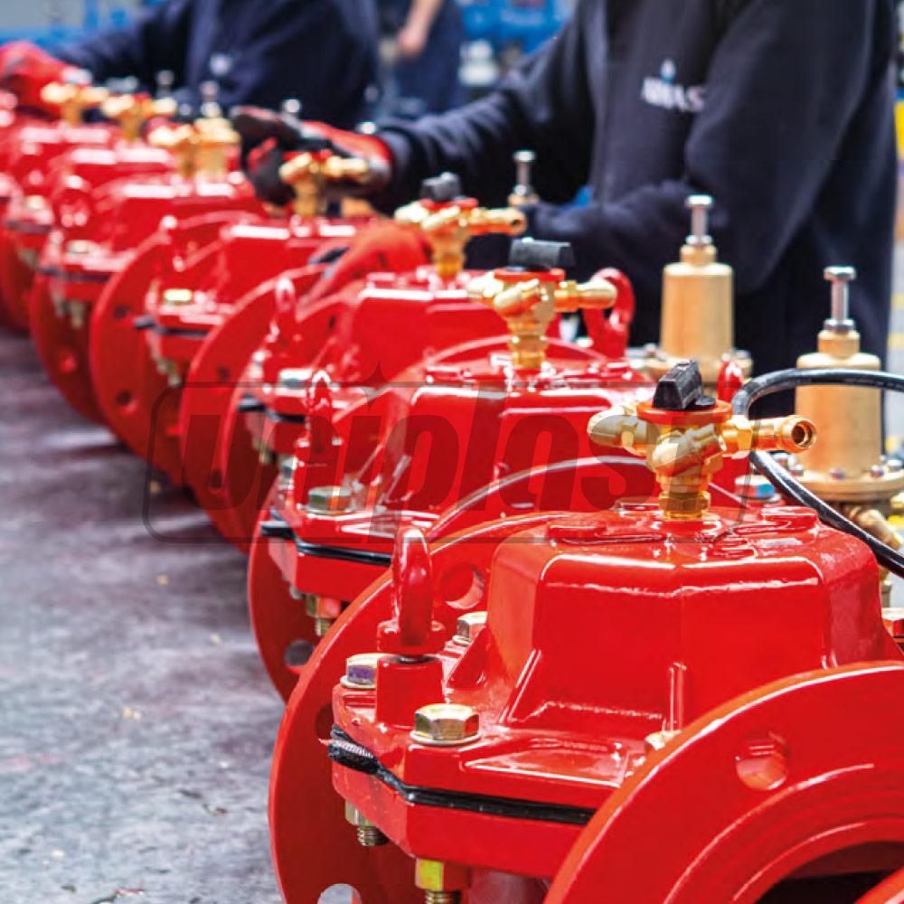 Регулятор давления фланцевый S600 D.100 ISO PN16 L=300 мм (8 отверстий)  ARMAS