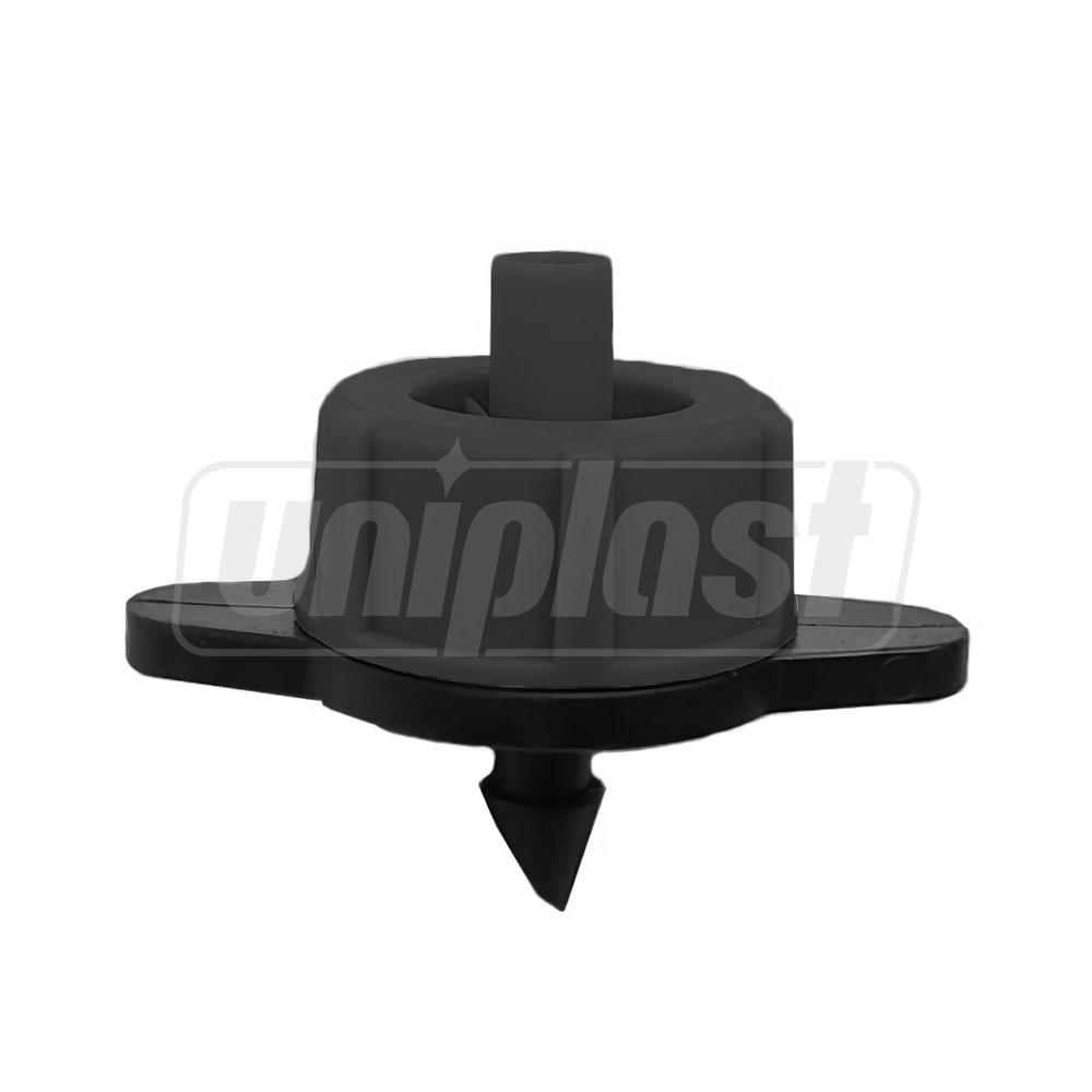 Капельница компенсированная  D.5  1/4" 4 LPH, 0.8-3.2 bar (черный)  SAB