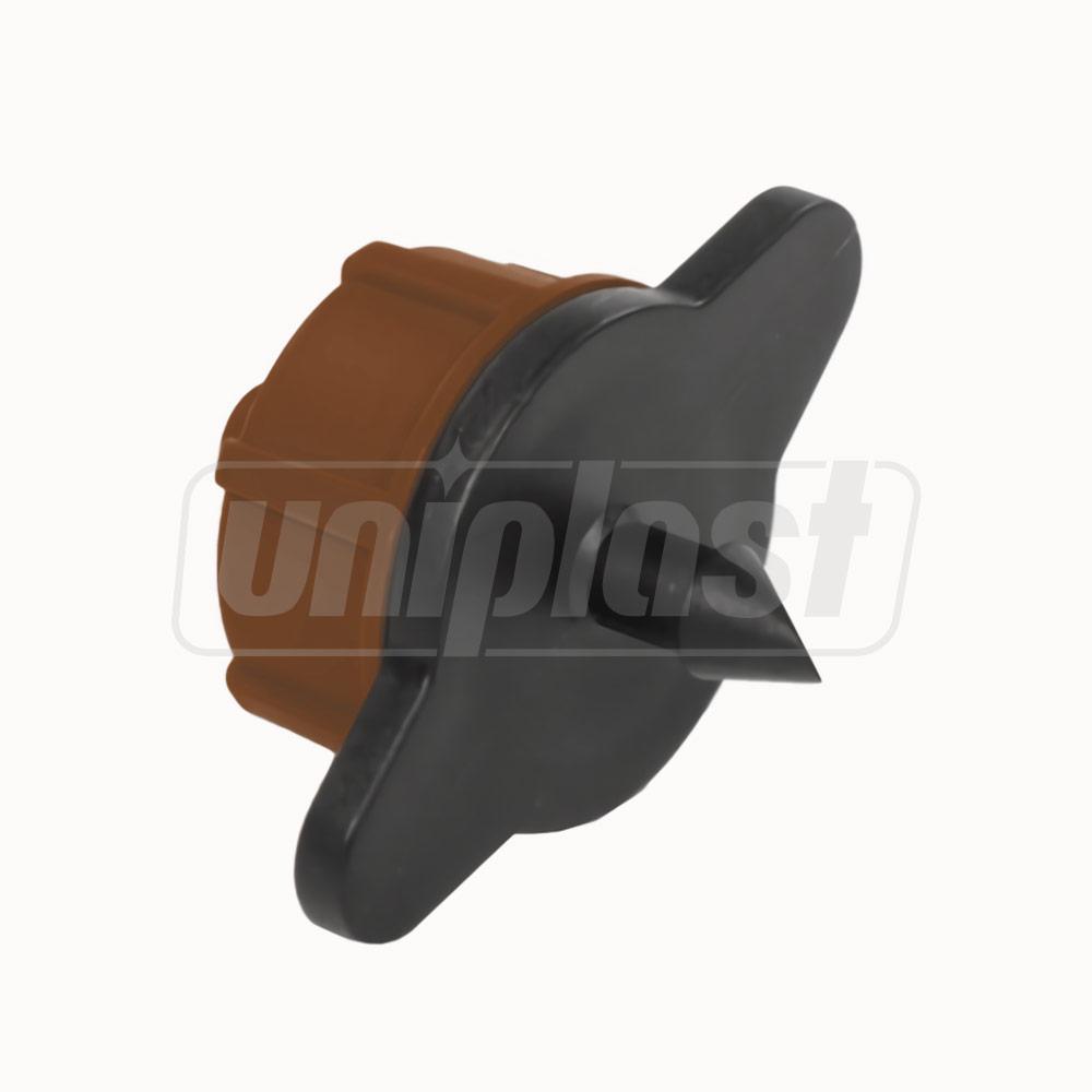 Капельница компенсированная  D.5  1/4" 15 LPH, 0.8-3.2 bar (коричневый)  SAB