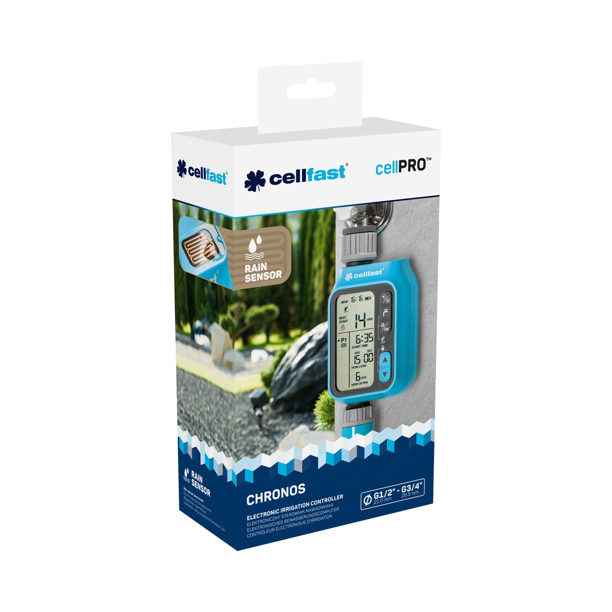 Контроллер полива электронный Chronos IDEAL™  CELLFAST