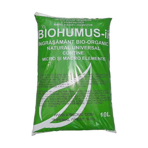 Substrat bio-organic universal 10 L  BIOHUMUS-ii