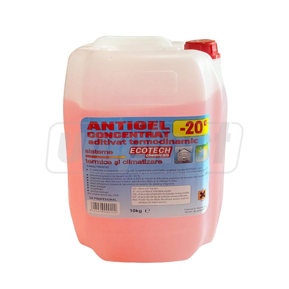Solutie antiinghet pentru sistema de incalzire (-20°C) 10 kg  ECOTECH CHEMICALS