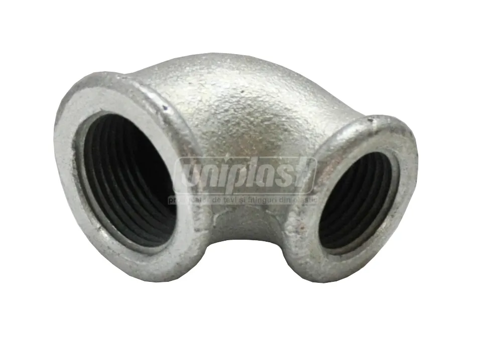 Cot redus D. 3" x 2" FI galvanizat