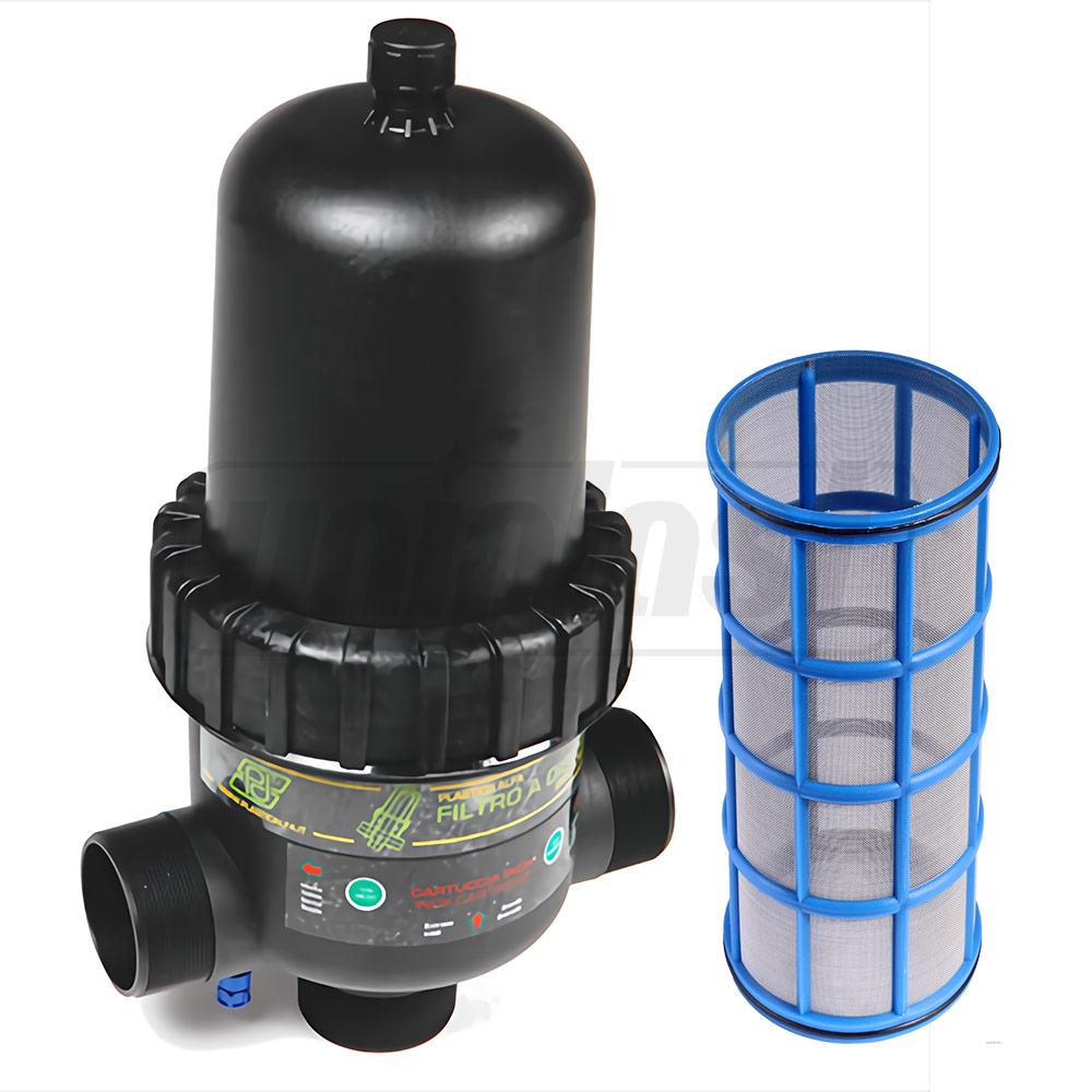 Фильтр (T) D. 2" сетка из нержавеющей стали удлиненный  PLASTICA ALFA