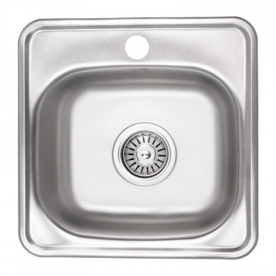 Chiuveta de bucatarie inox 0.6 mm (satin) 38/38 cm 3838