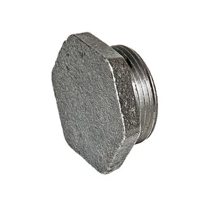 Заглушка проходная для радиатора D. 1.1/4" x 3/4" правая чугун HY