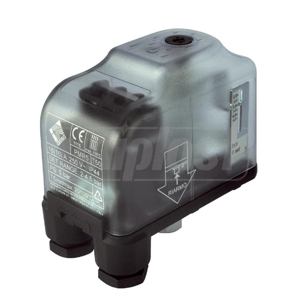 Presostat pentru sisteme de incalzire PMR5, 2-4.5 bar ITALTECNICA