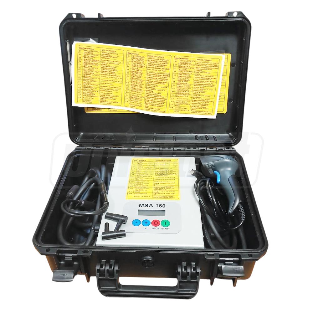 Aparat de sudura electrofuziune cu inregistrator MSA 160 S 230V Scaner  +GF+