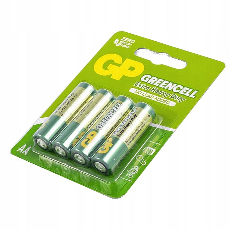Baterie  1.5V Greencell AA 15G-UE4 (15G-U4) (4 buc.)  GP
