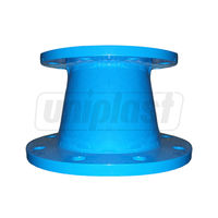 Reductie fonta cu flanse D.125 x 100 (8/8 gauri) HY