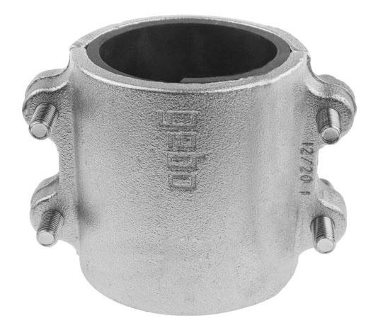 Тройник-хомут чугунный OBD D. 2" x 1" GEBO