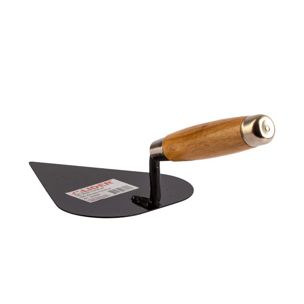 Мастерок сердечко 175 мм x 140 мм деревянная ручка LIDER (231035)