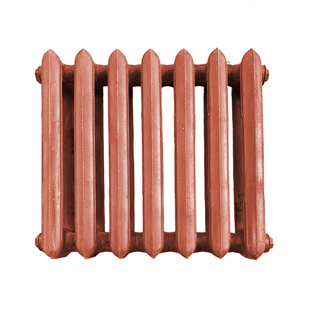 Radiator din fonta МС-140M-500 588X80x140 mm  7 secțiuni set cu reducții 3buc=1 1/4FEx3/4FI si 1 buc=1 1/4FEx1/2FI