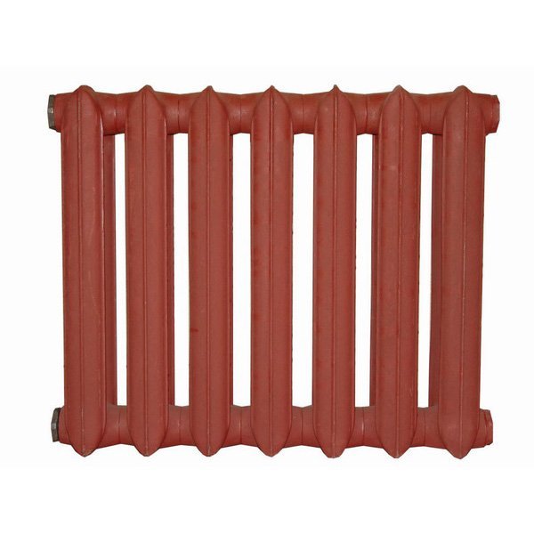 Radiator din fonta МС-140M-500 588X80x140 mm  7 secțiuni set cu reducții 3buc=1 1/4FEx3/4FI si 1 buc=1 1/4FEx1/2FI