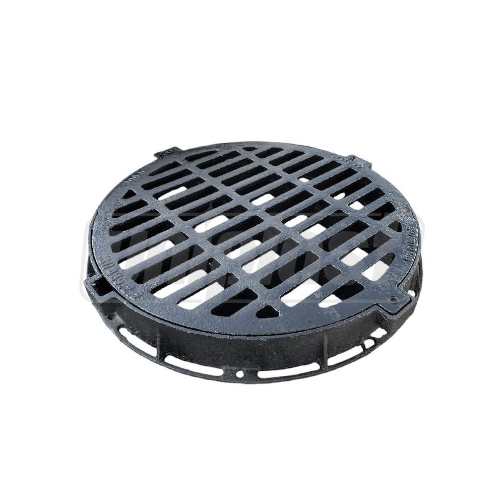 Capac ventilat din fonta D.600 EN-124 D400 58 kg (640x710x100 mm)