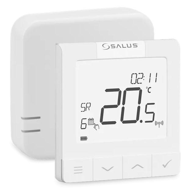 Термостат беспроводной, регулируемый WQ610RF Open Therm Quantum, RF SALUS