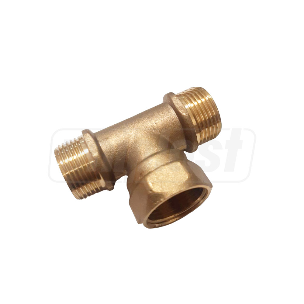 Тройник D. 3/4" П/М/П бронзовый