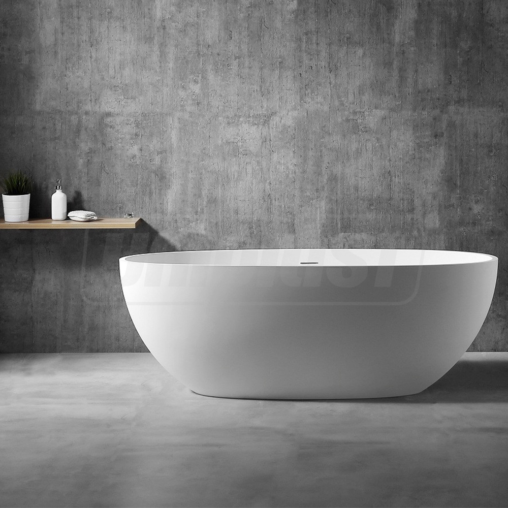 Сada independenta din piatra artificiala WOLKE PREMIUM (alba) mat 170 x 80 x 560 cm