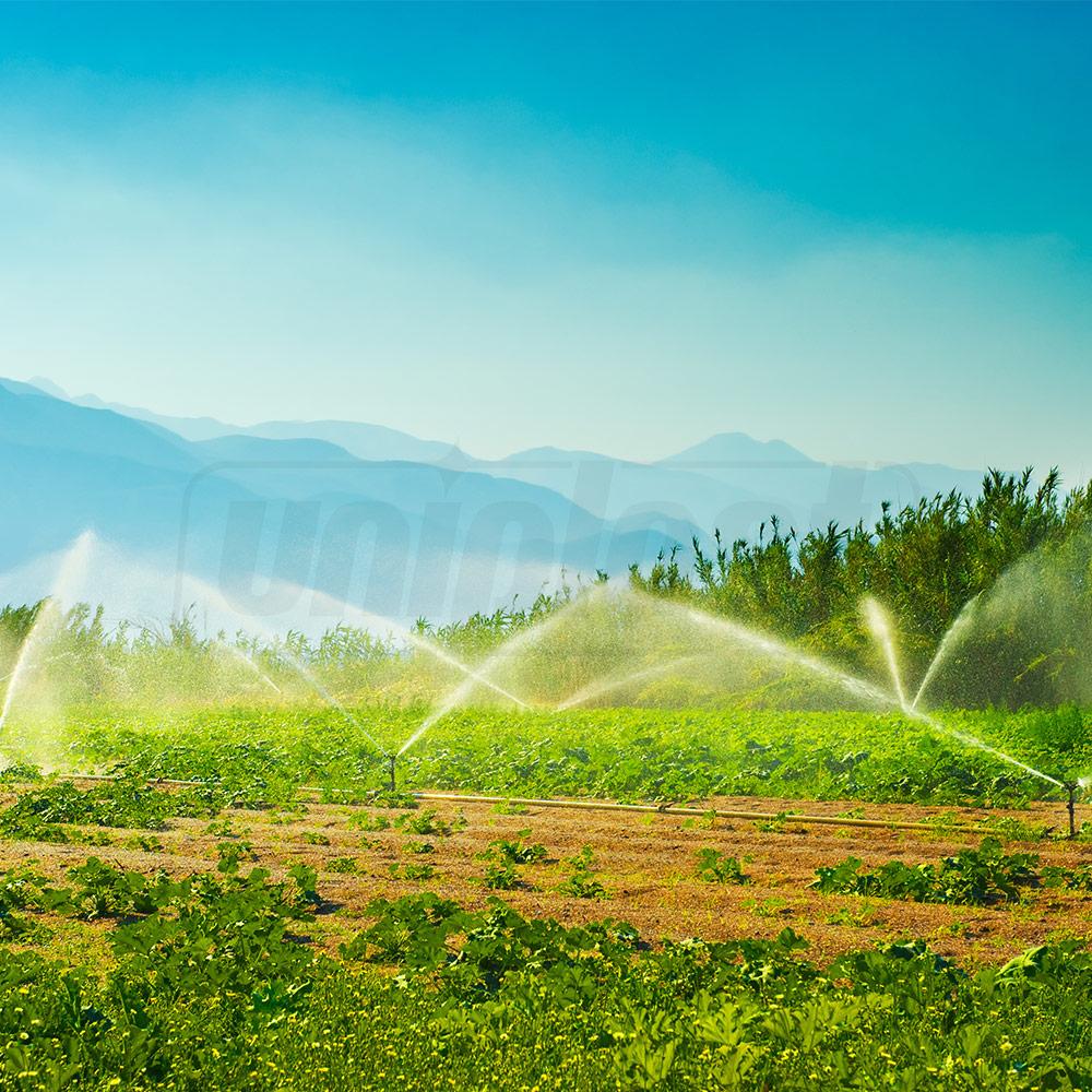 Teava de irigatii cu prindere rapida din plastic D. 75 PN5 L=6 m (cu dungi portacalii) ASB