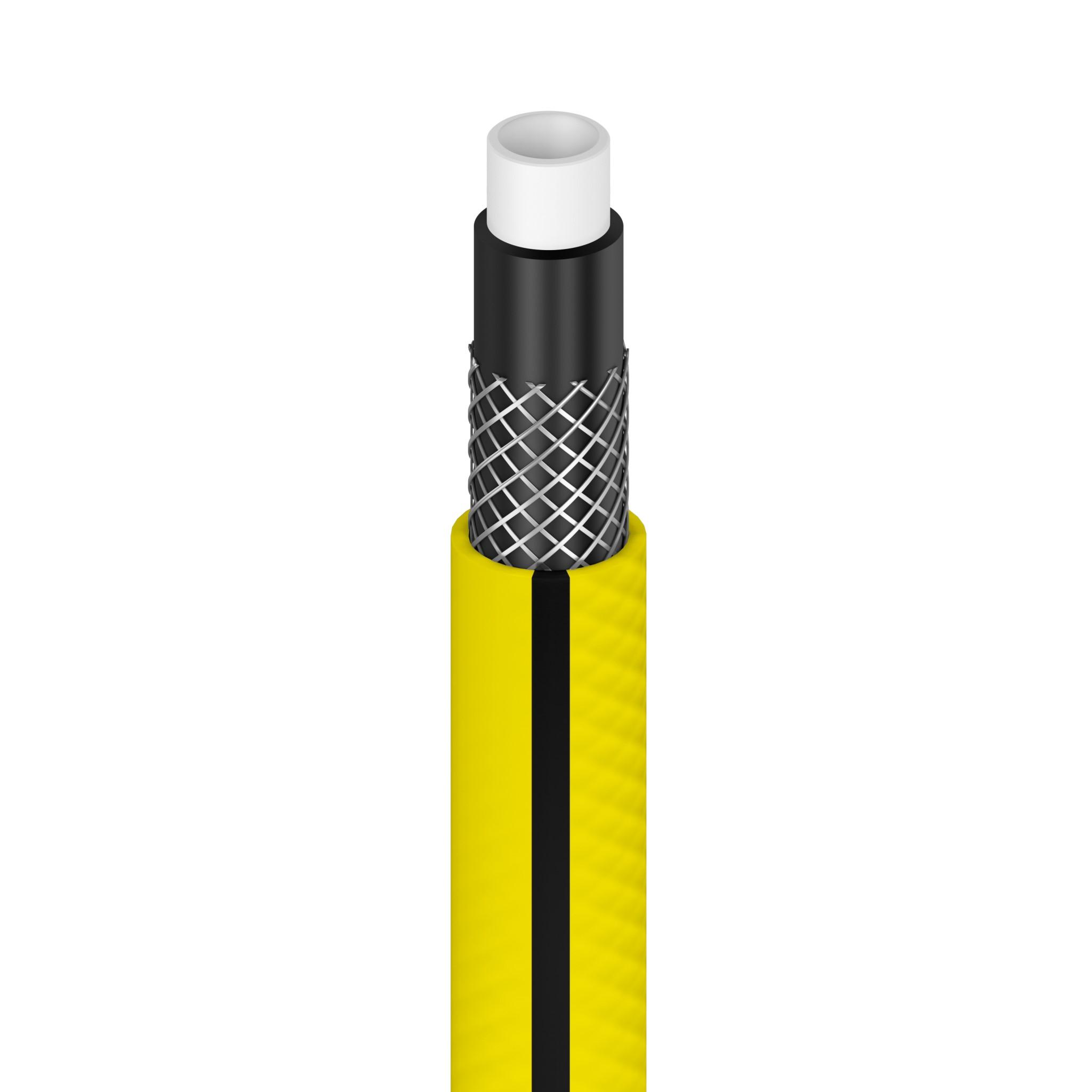 Furtun de gradina 4YELLOW D. 1/2" (12-15 mm) 23 bar (4 straturi) 10-500  CELLFAST L=20 m