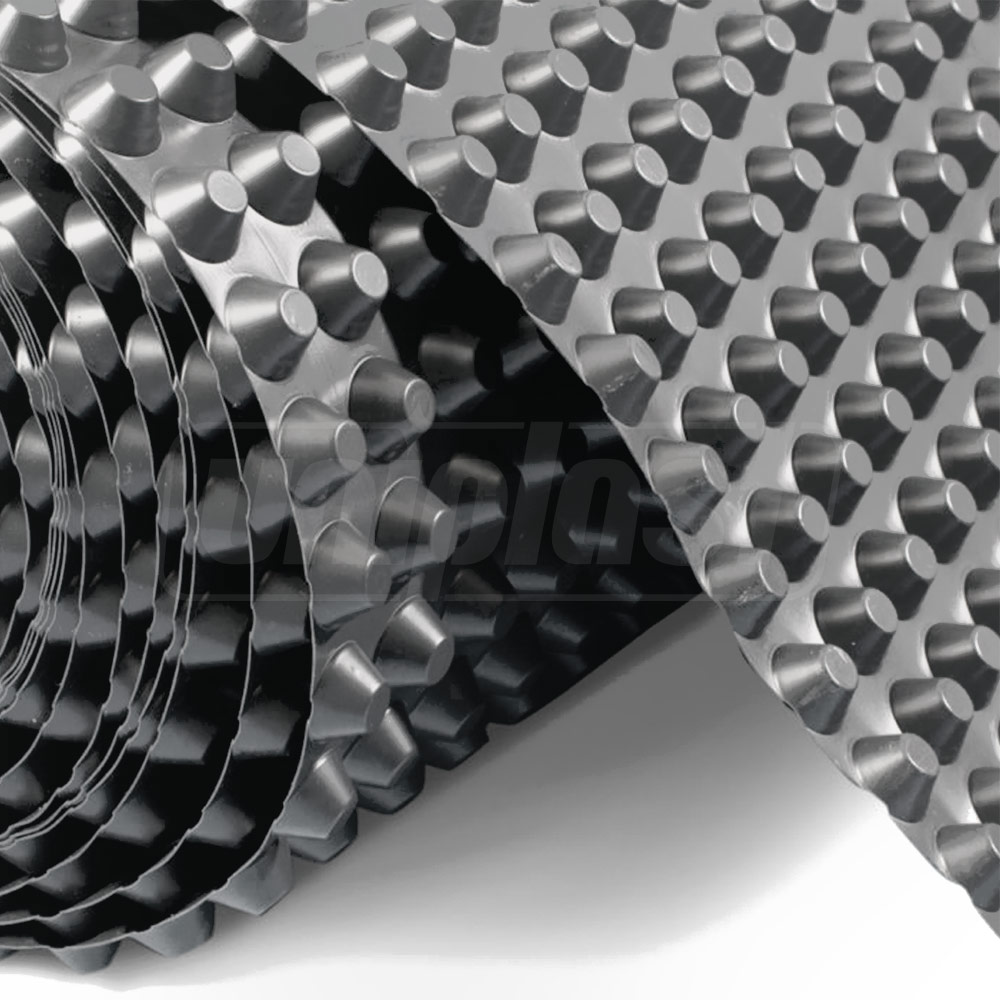 Membrana HDPE Isostud BLACK STAR 50 cm x 20 m, 350 g