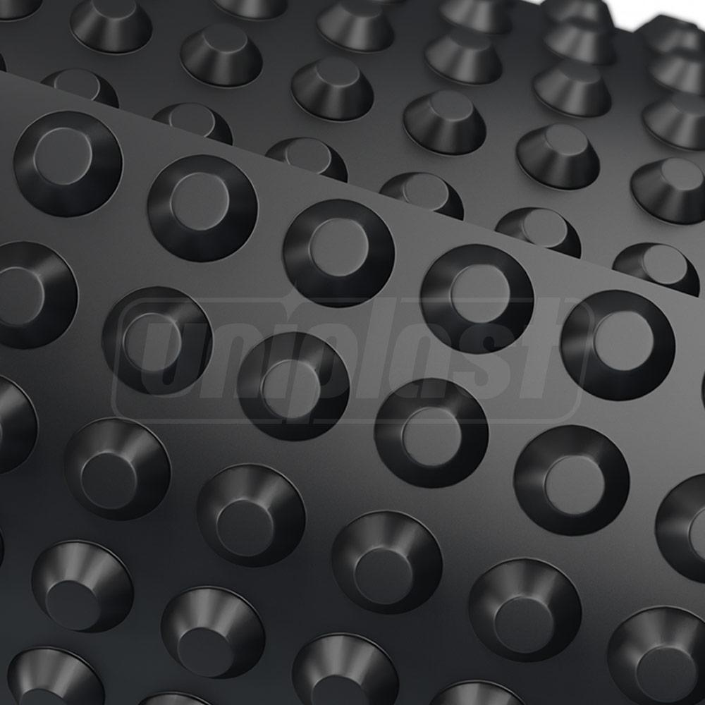 Membrana HDPE Isostud BLACK STAR 100 cm x 20 m, 350 g