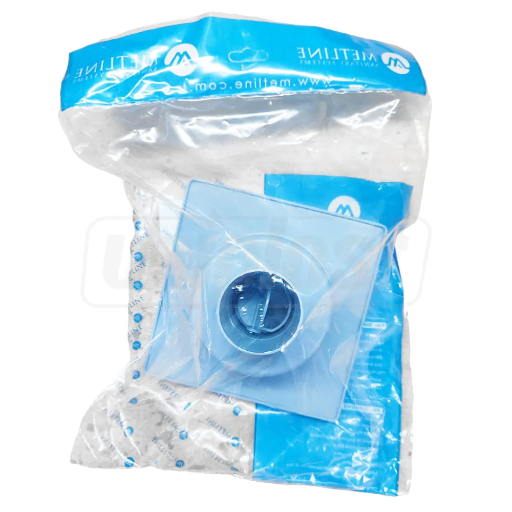 Трап ПП D. 50 вертикальный (150 x 150 мм, решетка из нержавеющей стали)  METLINE