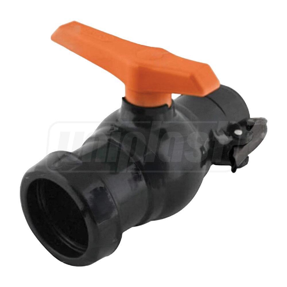 Кран c пластиковым зажимом PEP D.110x4" ASB