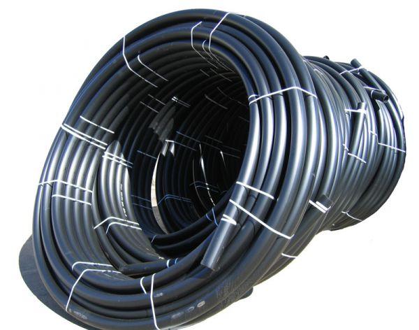 Труба ПЭ D.110 x 5.3 PN6 HDPE_line (синяя полоса)