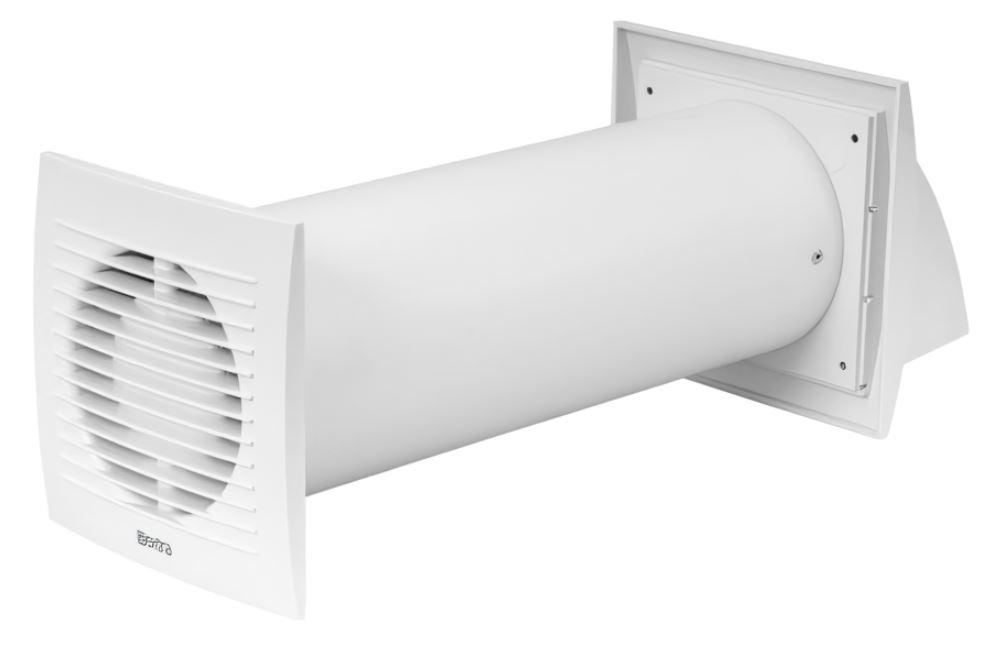 Recuperator de aer D.100 cu comutator ascuns  EER100S EUROPLAST