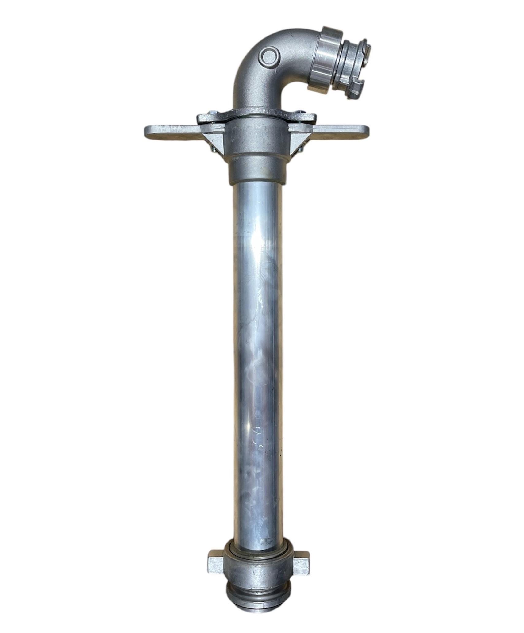Колонка пожарная D. 80 GOST 1x52 H=110 см (Адаптер к пожарному гидранту)