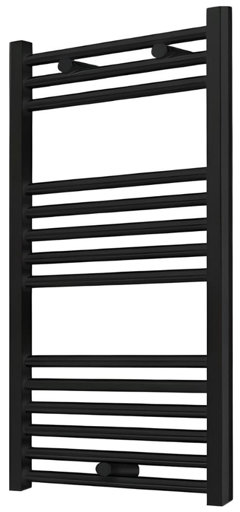 Uscator de prosoape  400 x 800 mm Flat (negru mat) Haiti  RADIVA