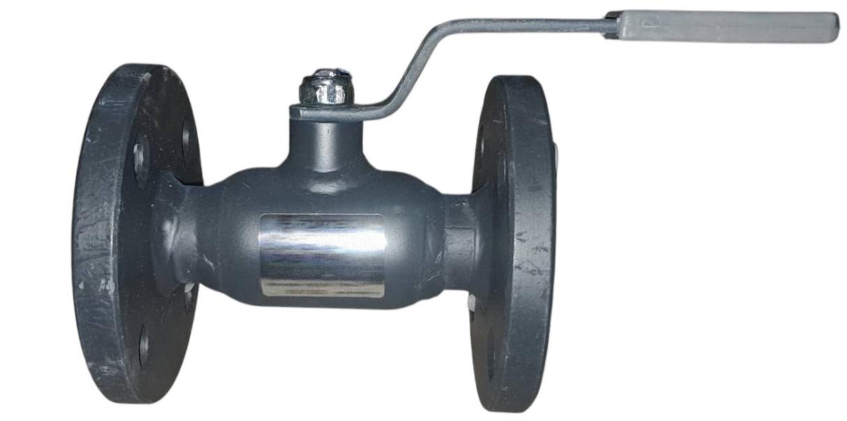 Robinet bila cu flanse D. 25 otel PN40