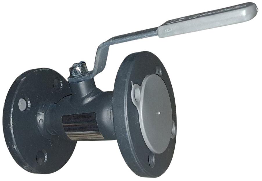 Robinet bila cu flanse D. 25 otel PN40