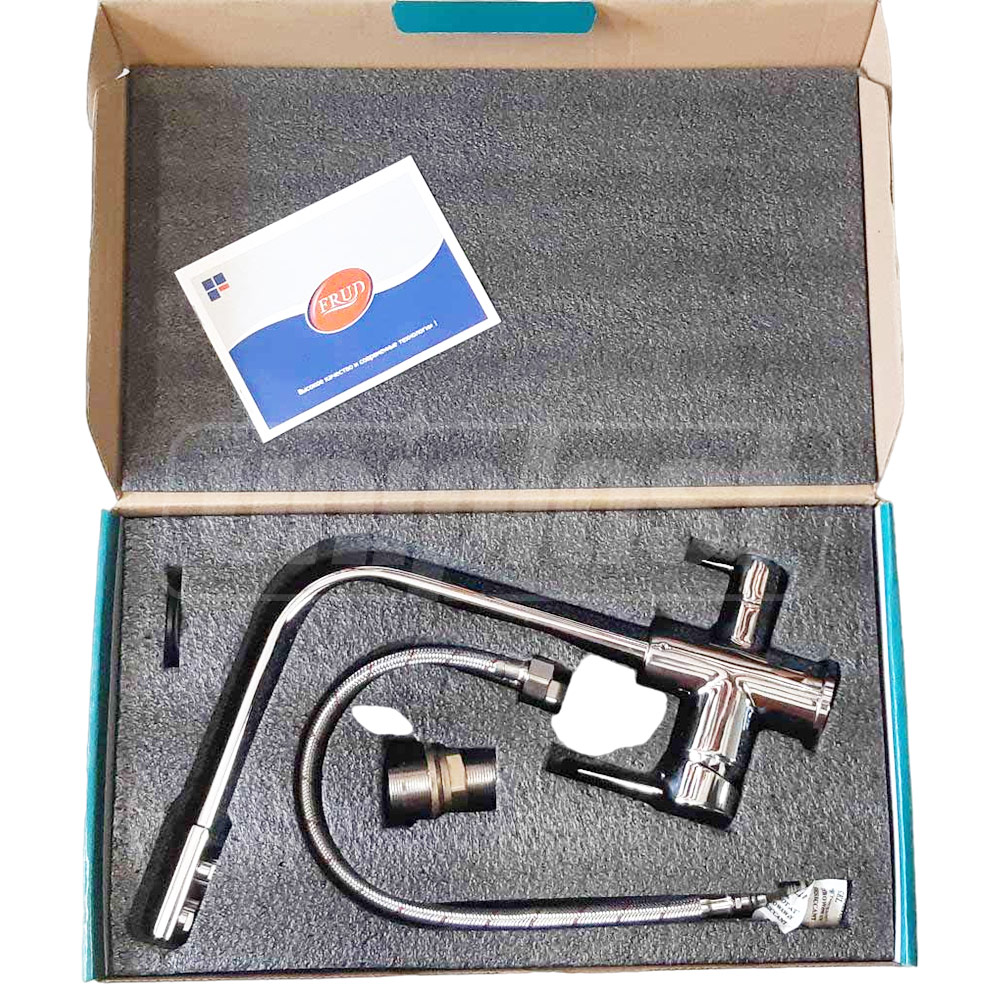 Baterie cu filtru (chiuveta plus) cromat, alama R43053  FRUD