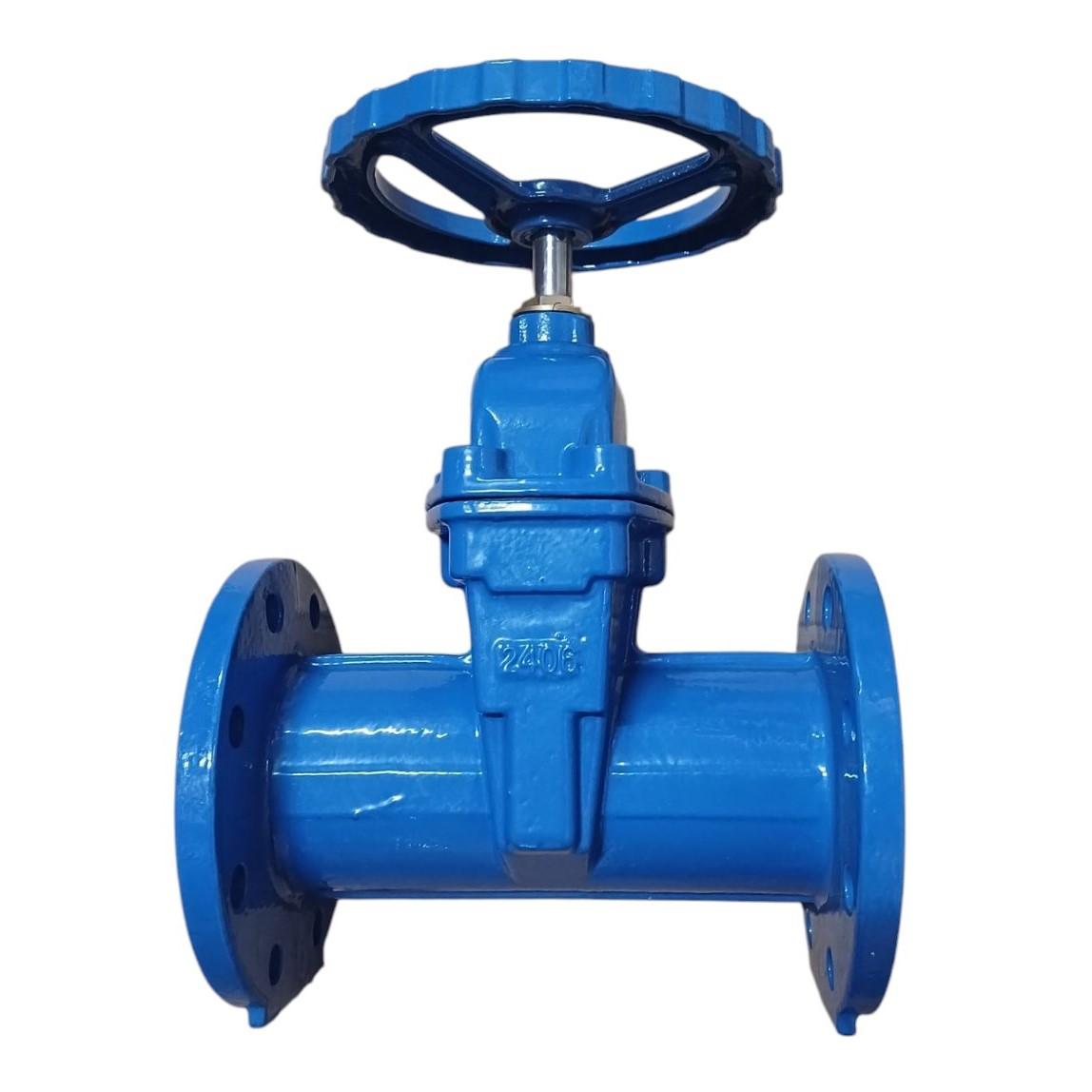 Vana fonta D.100 PN16 pana cauciucata DIN3352-F5 (L=290 mm) (8 gauri)  UNV