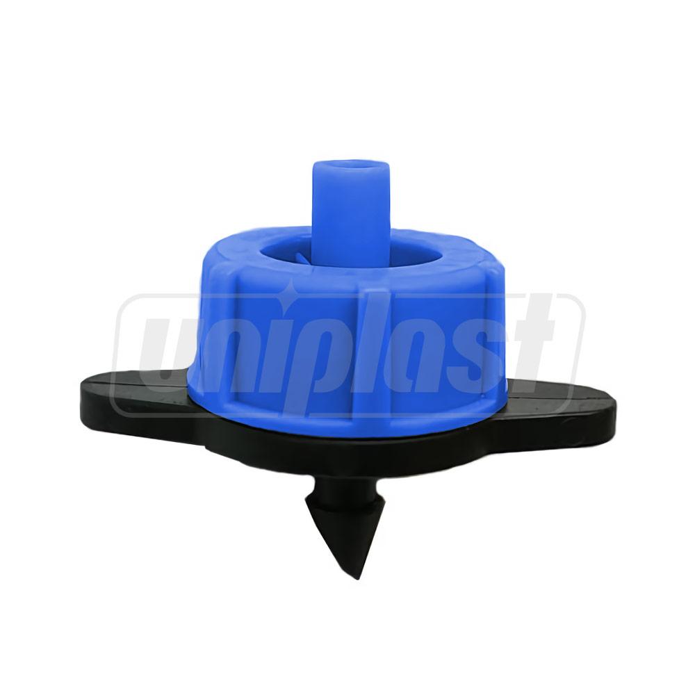 Капельница компенсированная  D. 1/4" 2 LPH, 0.8-3.2 bar (синий) MTS 7614-8