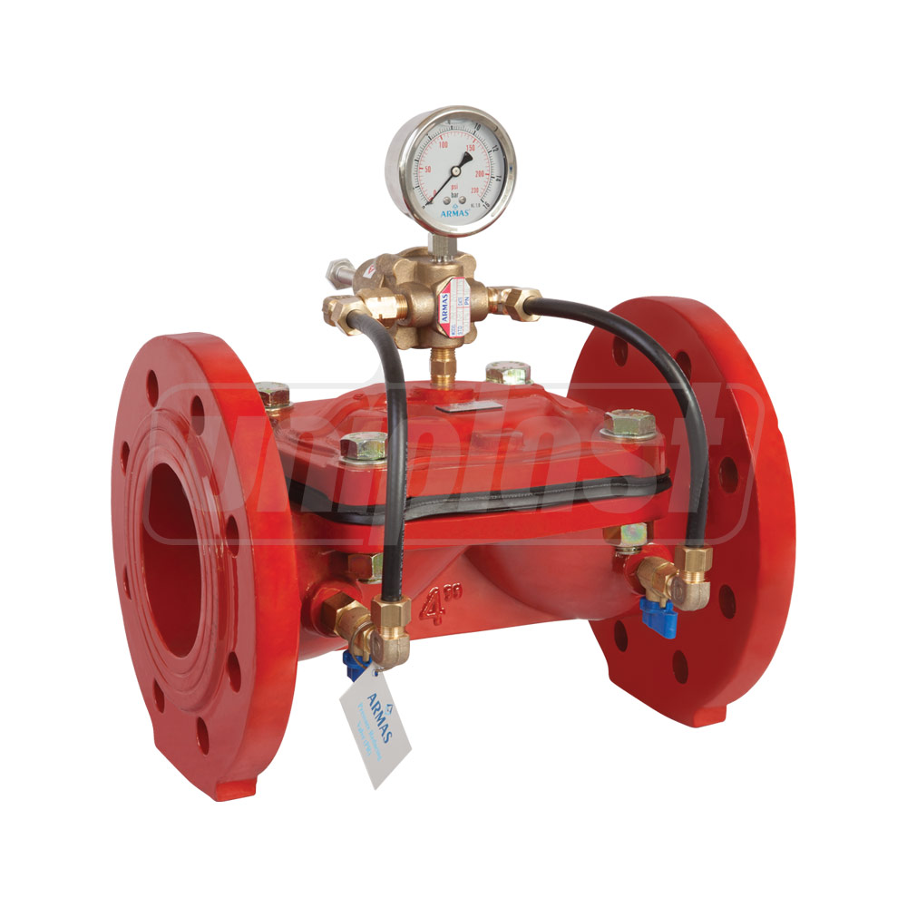 Регулятор давления фланцевый S800 D. 65 ISO PN25 L=205 мм (4 отверстия)  ARMAS