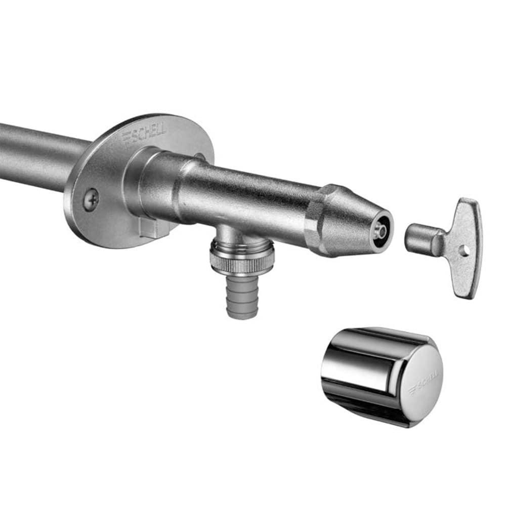 Robinet antiinghet D. 1/2 x 3/4 alama cromata pentru exterior POLAR ll  SCHELL