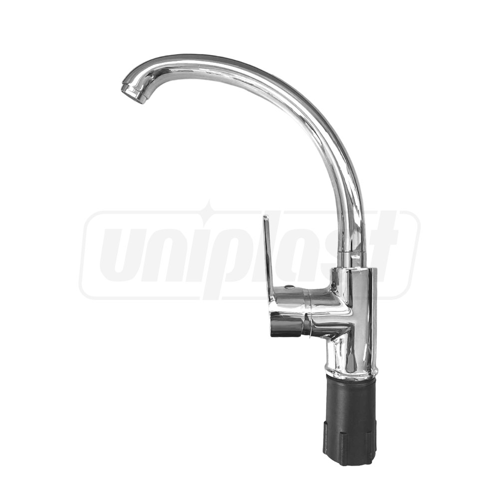 Смеситель для мойки на гайке (хром) ESTA