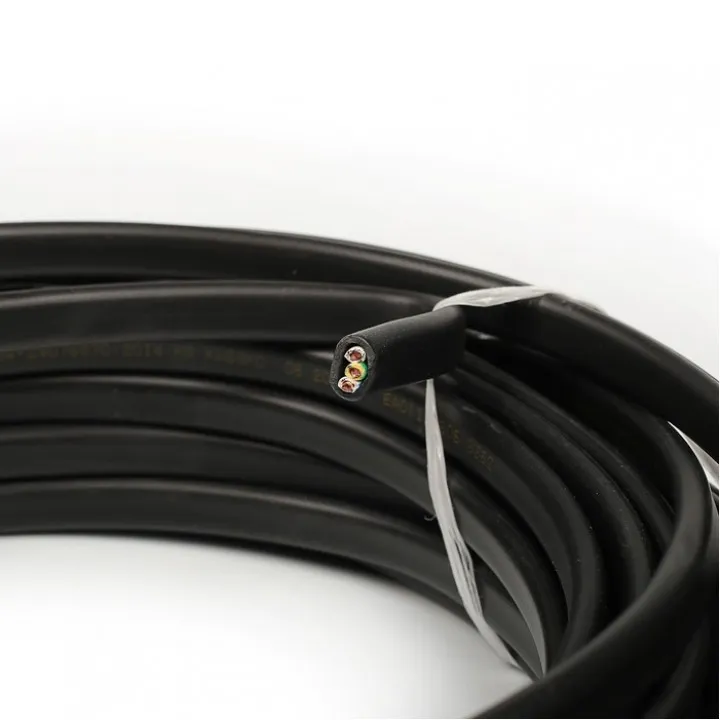 Cablu VVGng LS cupru 3 x 4.0 izolat (negru) L= 50 m