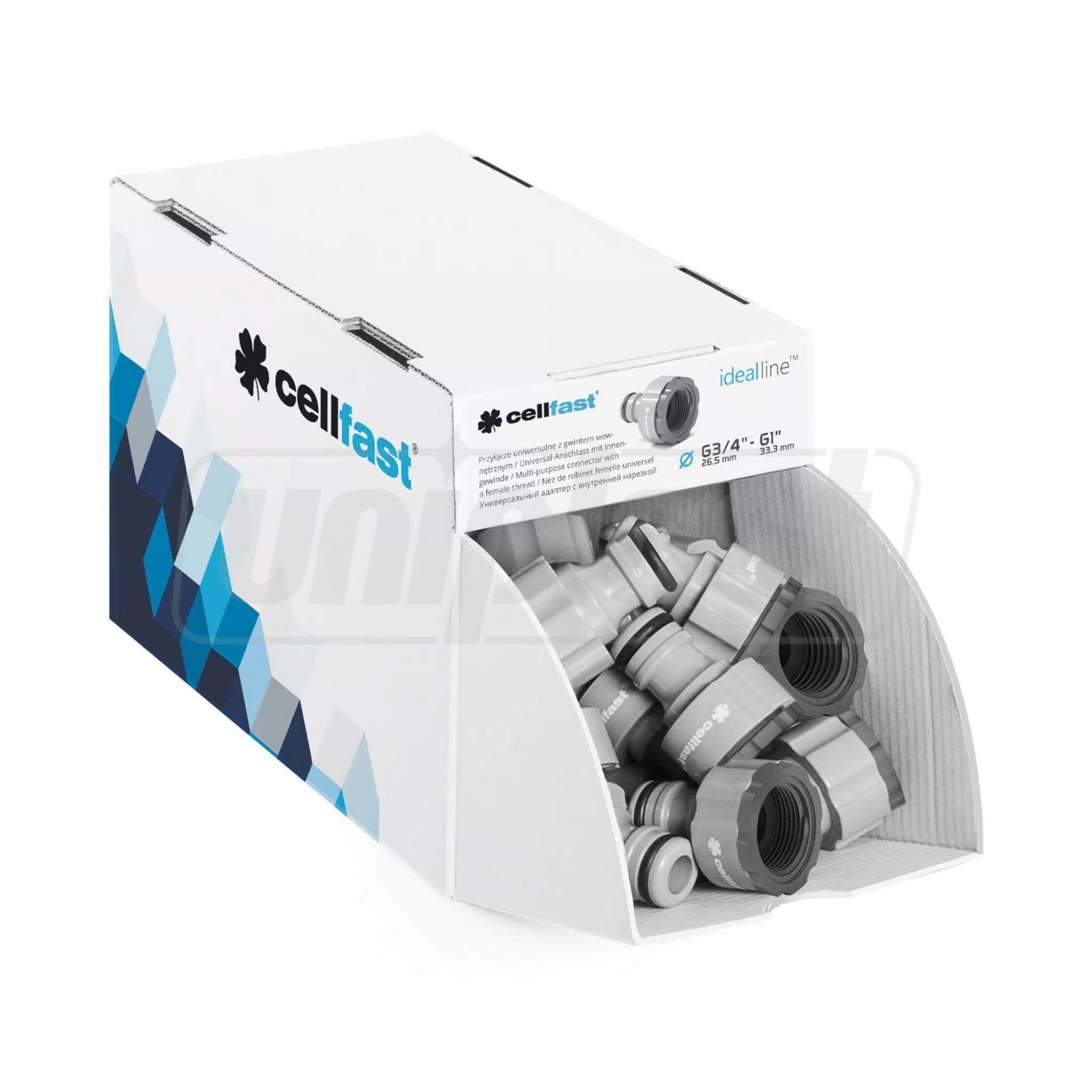 Adaptor pentru cupla rapida FI D.1/2''-3/4'' CELLPRO™ CELLFAST