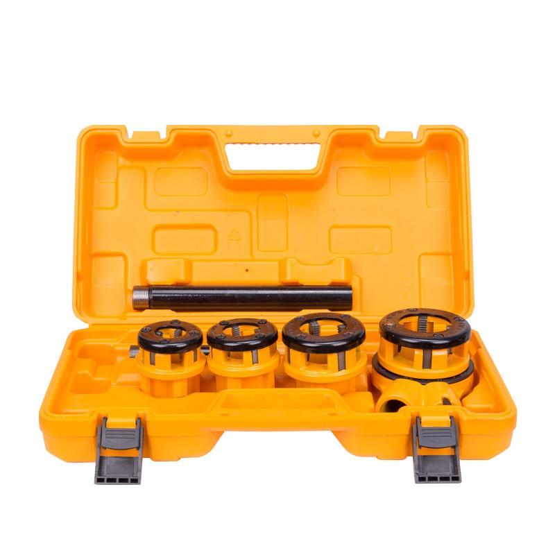 Комплект для нарезки резьбы 1/2", 3/4", 1", 1.1/4"  Professional  DINGQI