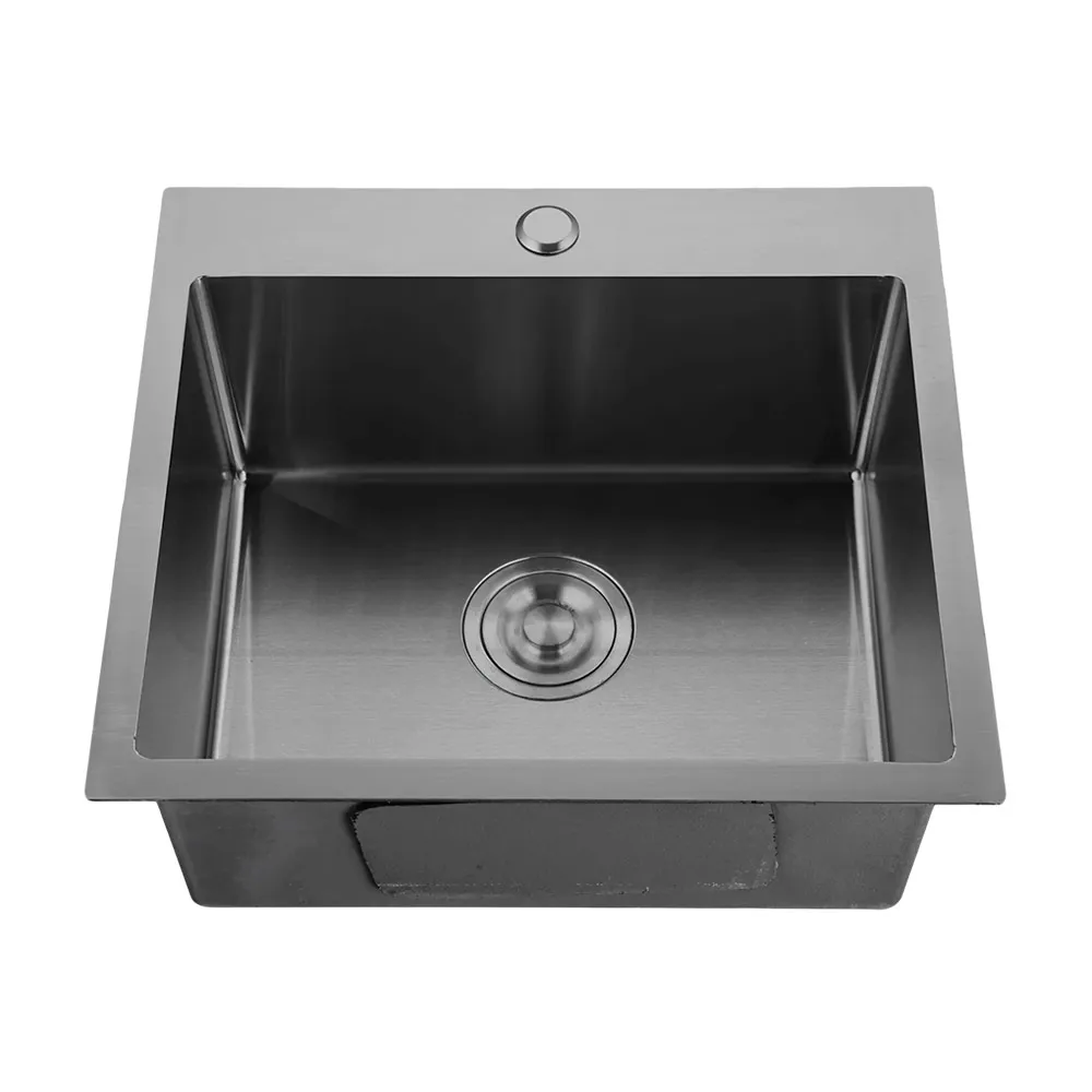 Chiuveta de bucatarie inox  ZH 5050 (nano black)