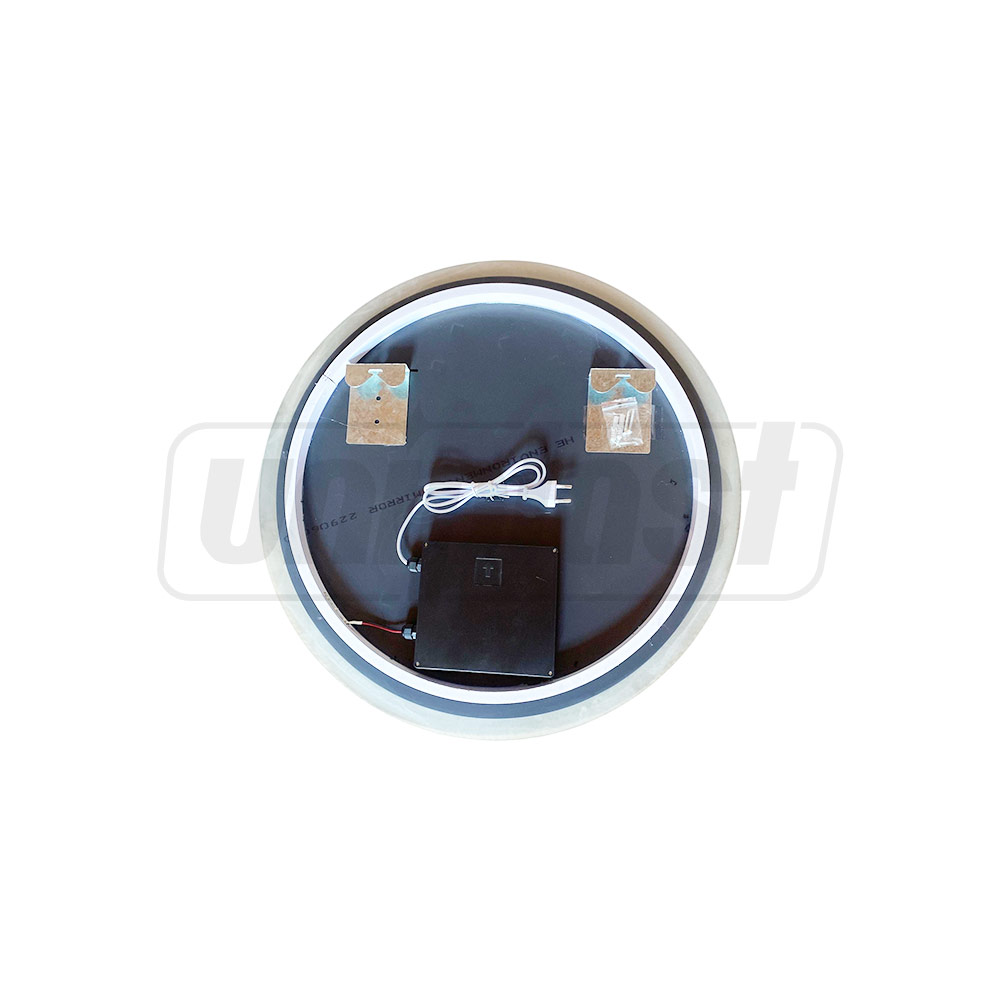 Oglinda pentru baie LED 6000K (rotunda cu janta) 60 x 60 cm IP44  UNIPLAST