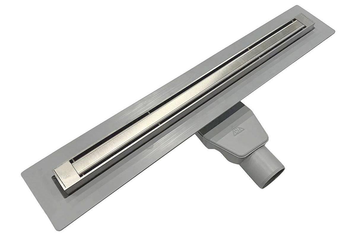 Трап линейный SLIM LINE  500 x 35 мм D. 50 x 90° PREMIUM SS комплект  CHUDEJ